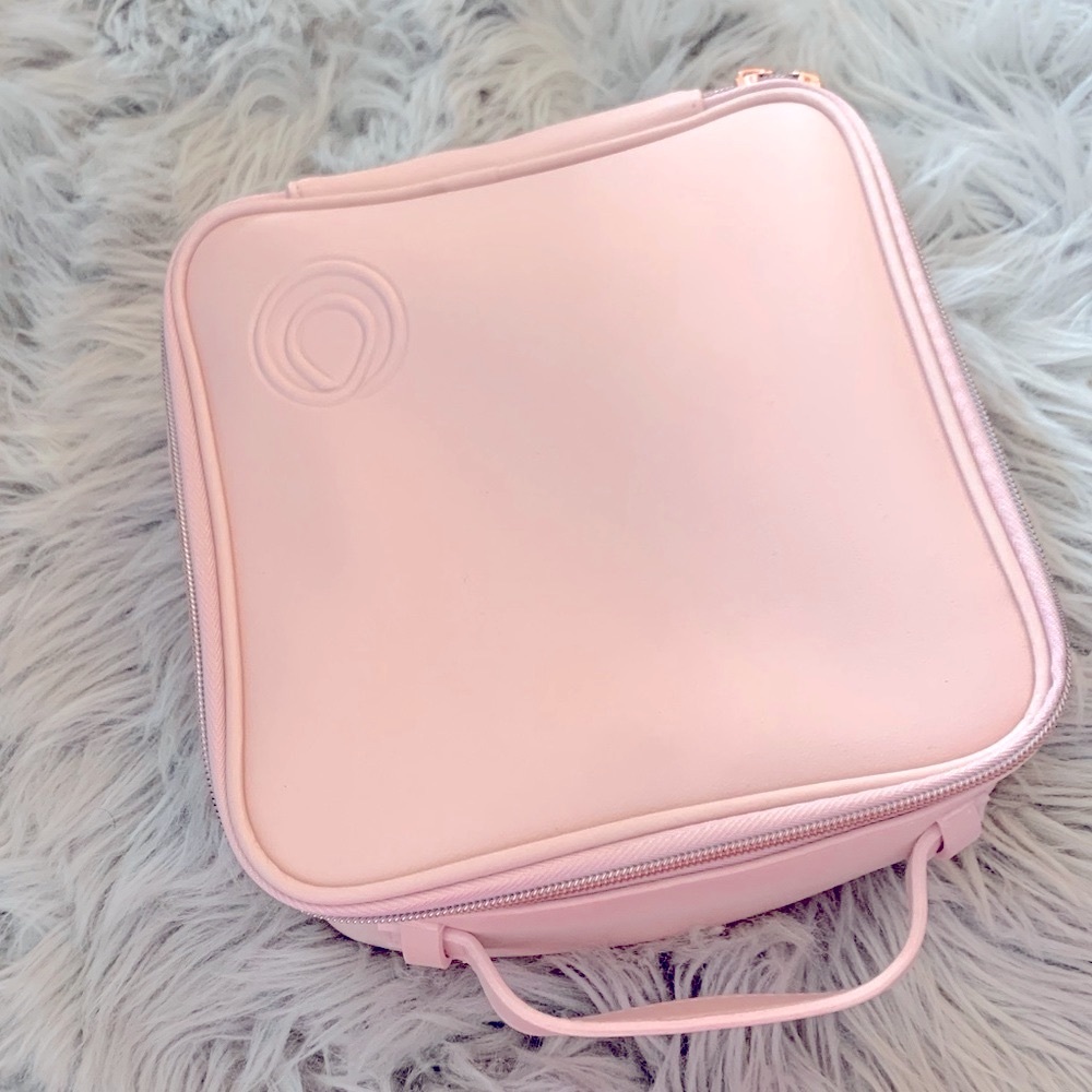 MONAT Limited Edition Pink Cosmetic Train Case